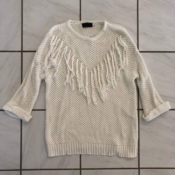 Mustard Seed Sweaters - Cream sweater